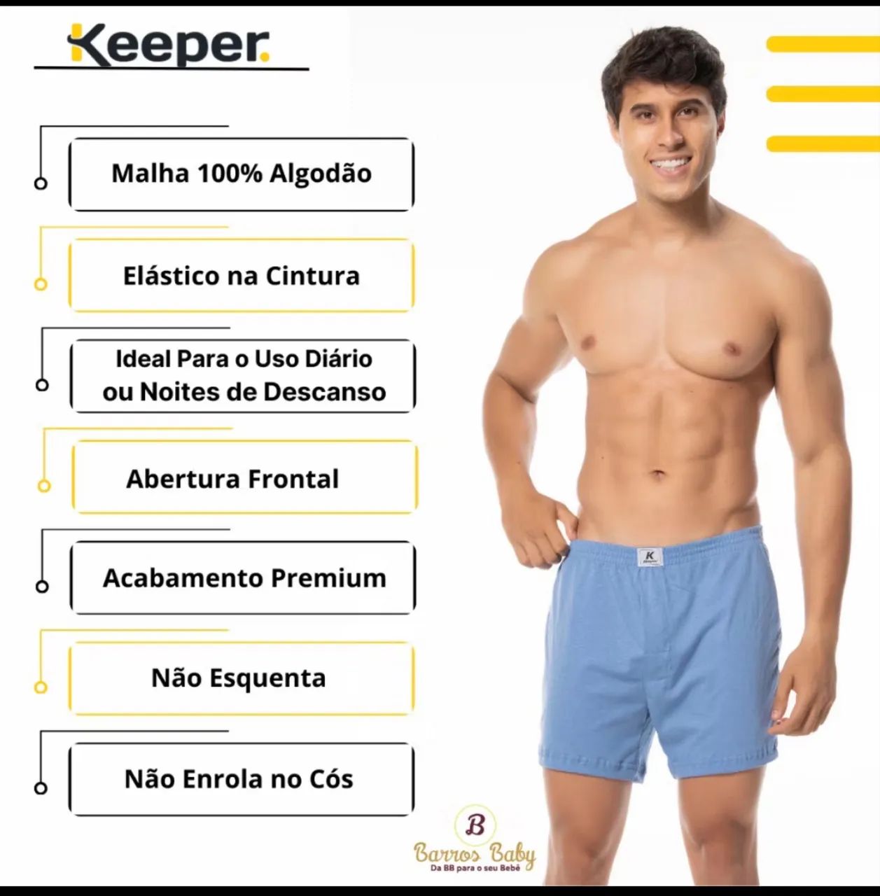 Cueca Samba-Canção  - Foto 4