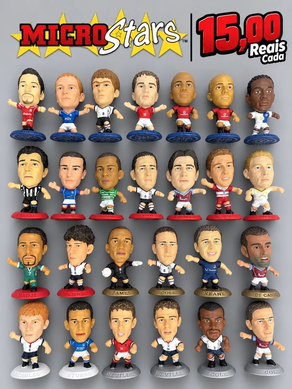 Mini Craques MicroStars (Preço nas imagens)