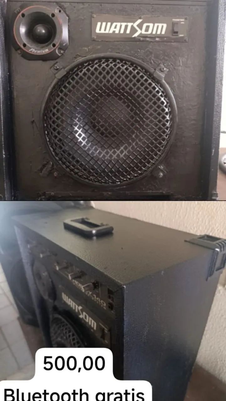 Caixa Wattsom com Bluetooth  - Foto 2