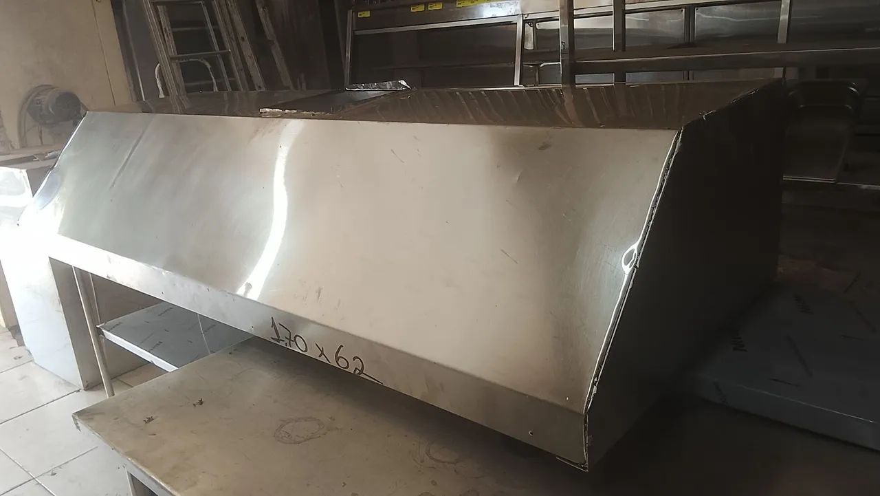 Coifa de inox 