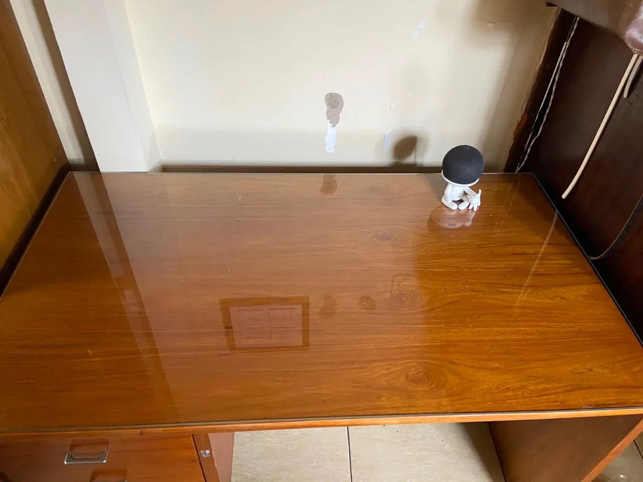 Mesa escrivaninha em madeira  - Foto 5
