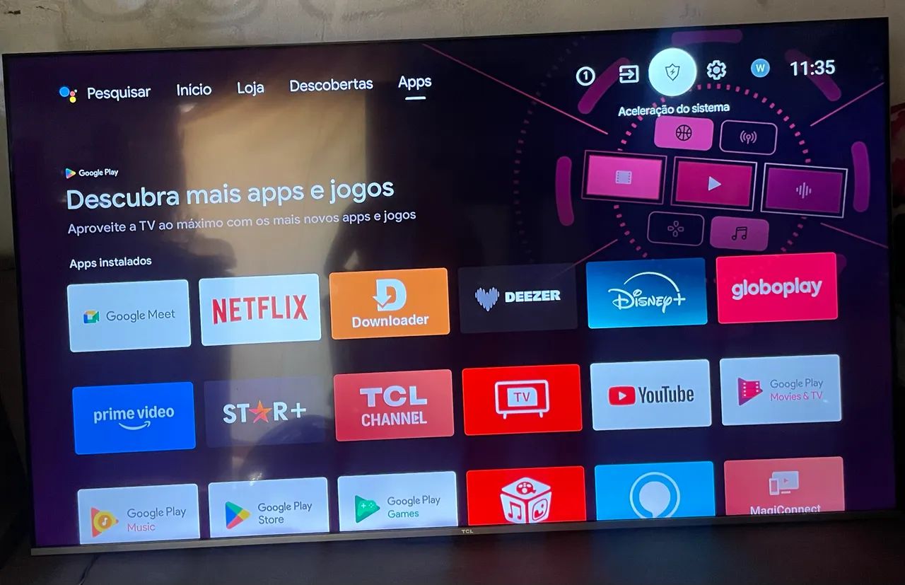Smart TV 65 polegadas TCL - Usada (Perfeito Estado) - Foto 5
