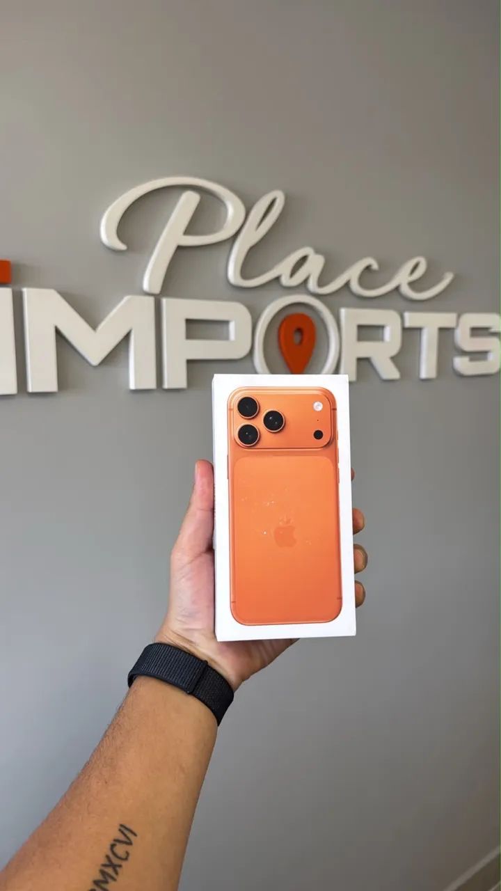 iPhone 17 Pro Max 256gb Laranja - loja física  - Foto 3