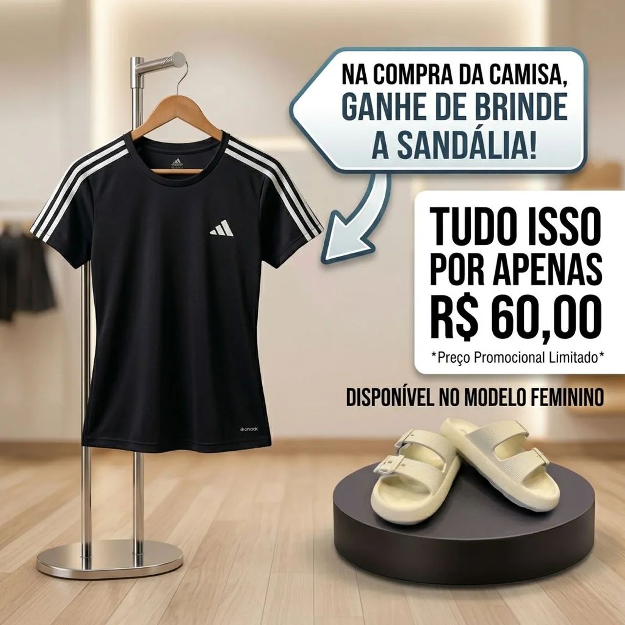 Camisa Dryfit feminina + brinde - Foto 2