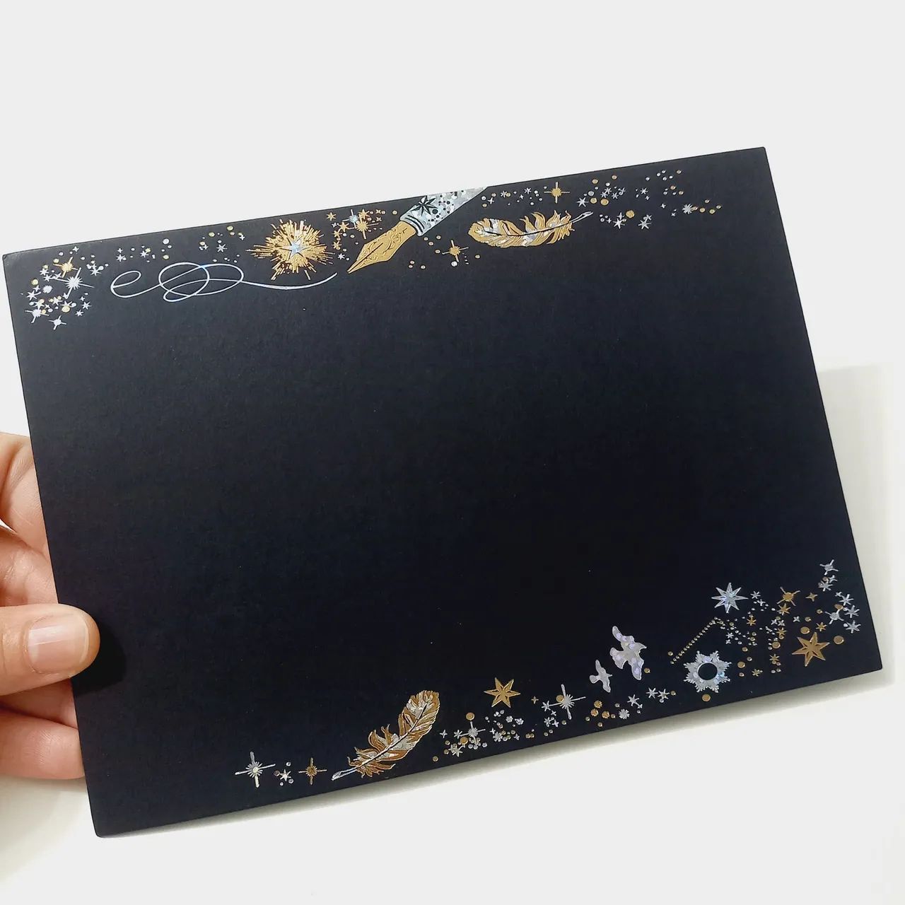 Conjunto de 8 papéis de carta e 4 envelopes - Foto 5