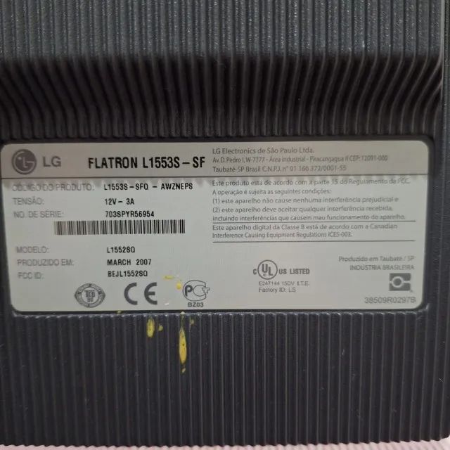 MONITOR LCD 15 POLEGADAS LG Flatron L1553S-SF USADO  - Foto 4