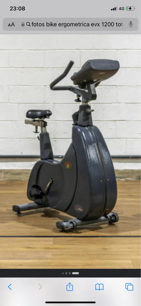 Bicicleta ergométrica profissional EVZ1200 - total heath