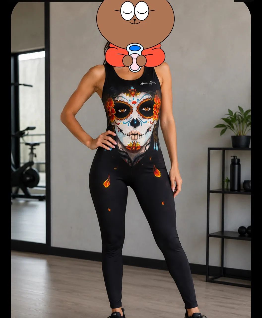 Macacão Fitness 