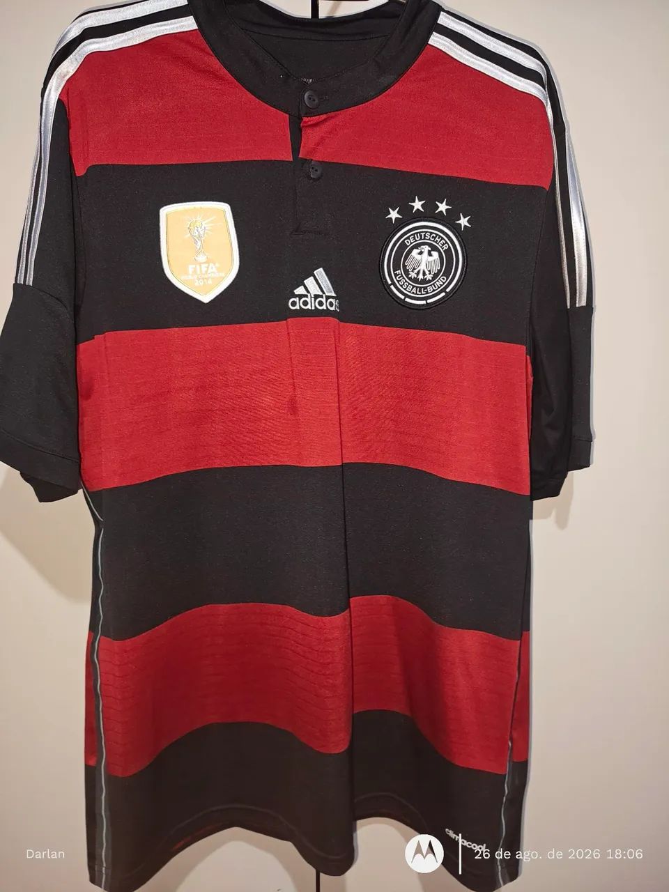 Camisa Seleção Alemanha 2014 - Patch Campeão 
