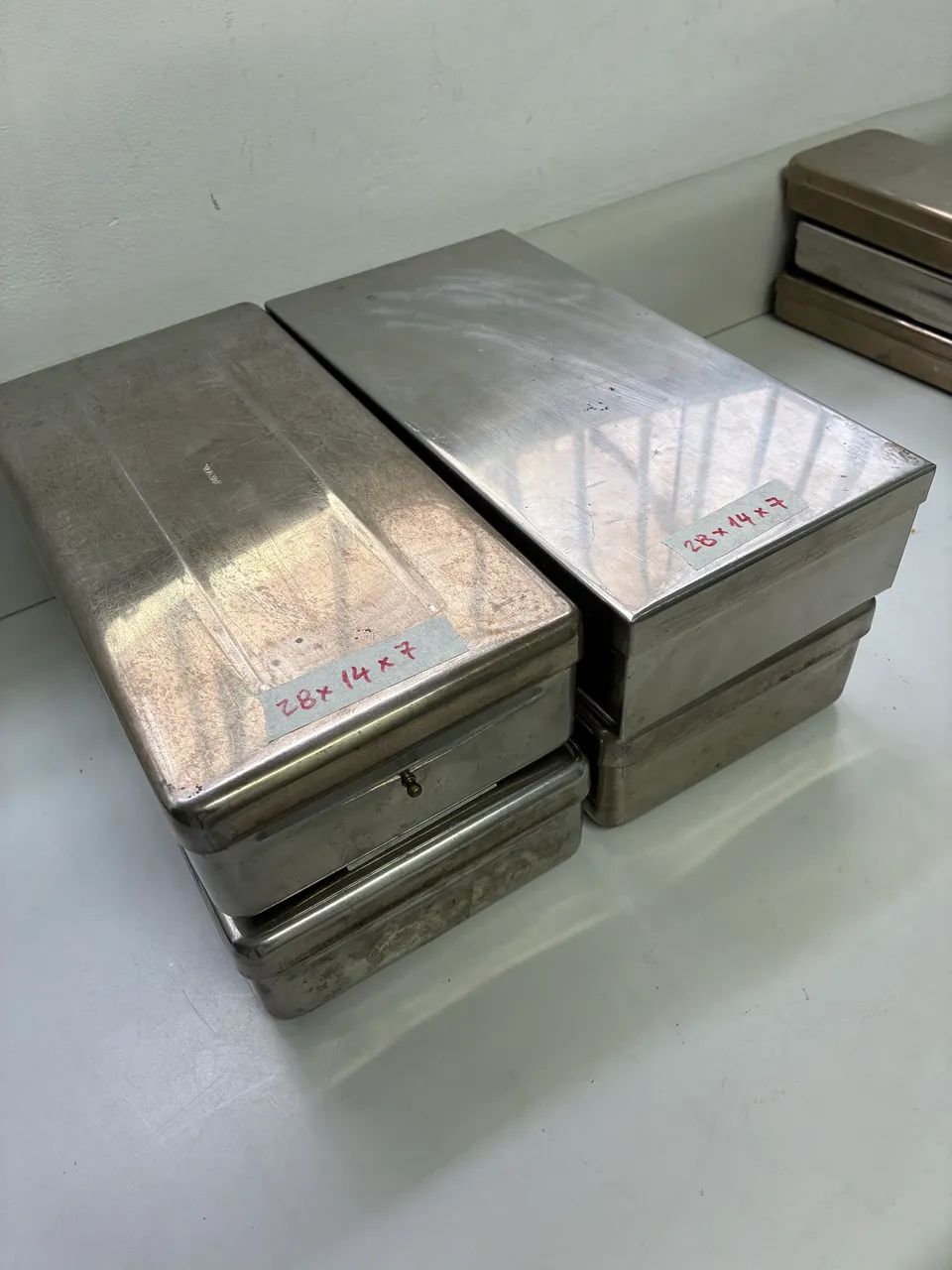 Caixas de inox instrumentos  - Foto 4