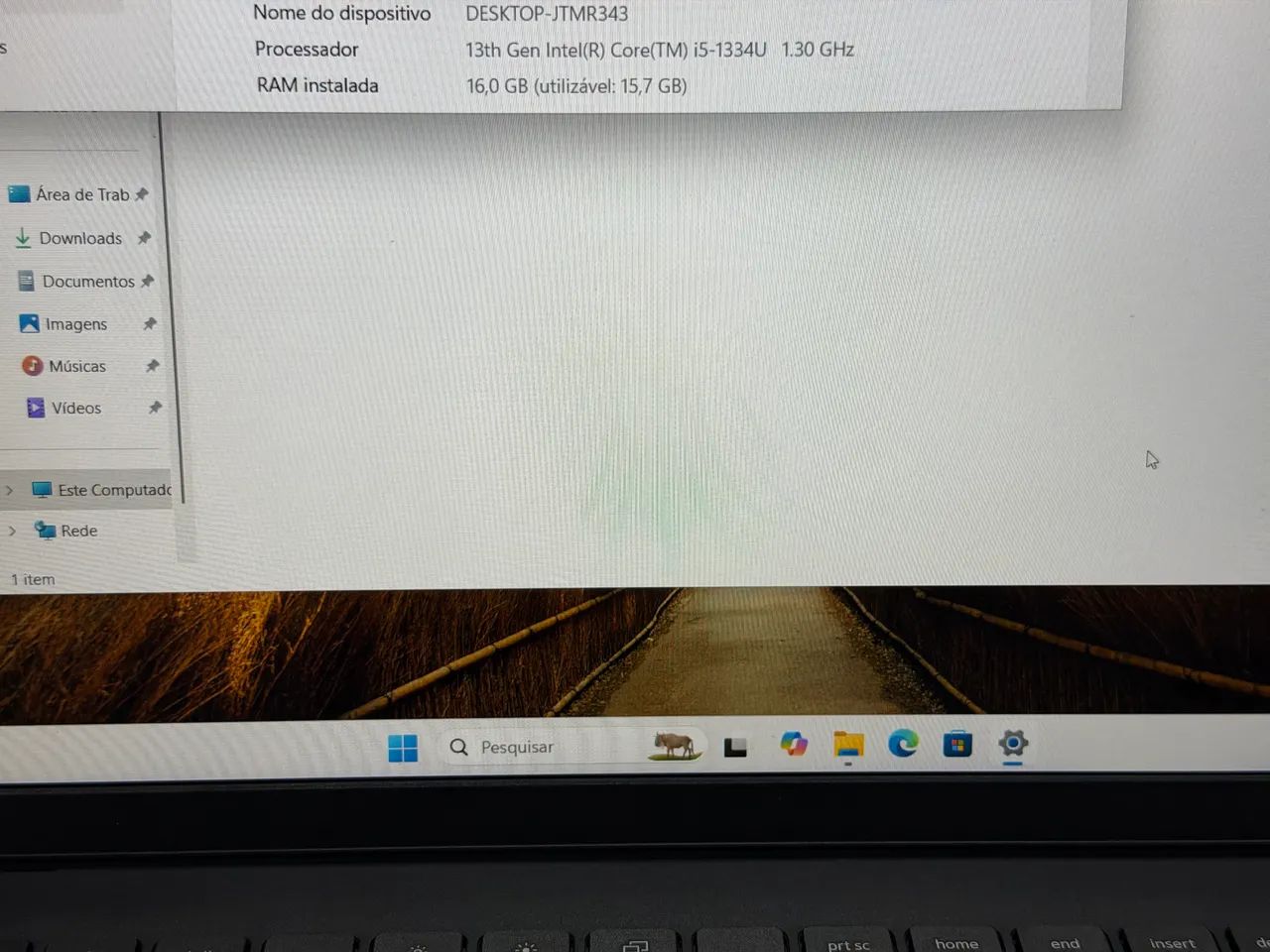 Notebook Dell Inspiron i5 13th 16GB 256SSD - Foto 5
