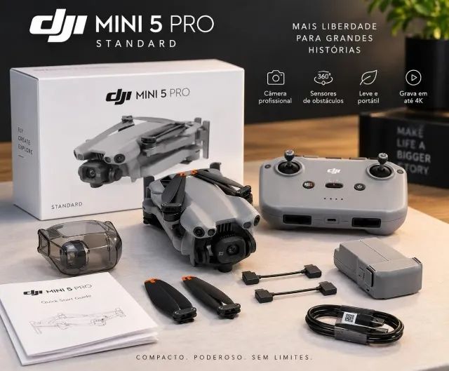 DJI MINI 5 PRO - RC-N3 (SEM TELA) 