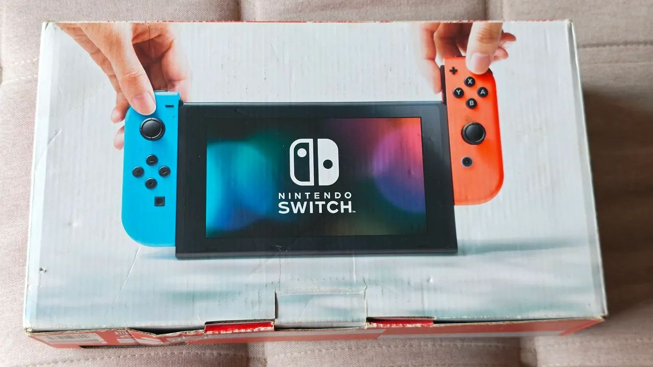 Caixa Vazia Nintendo Switch. Bom estado  - Foto 2