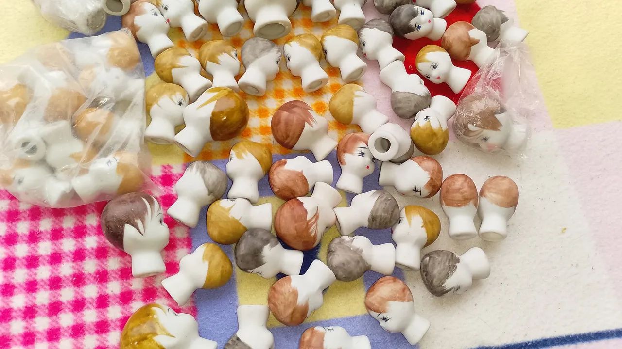 Cabeças de porcelanas  - Foto 4