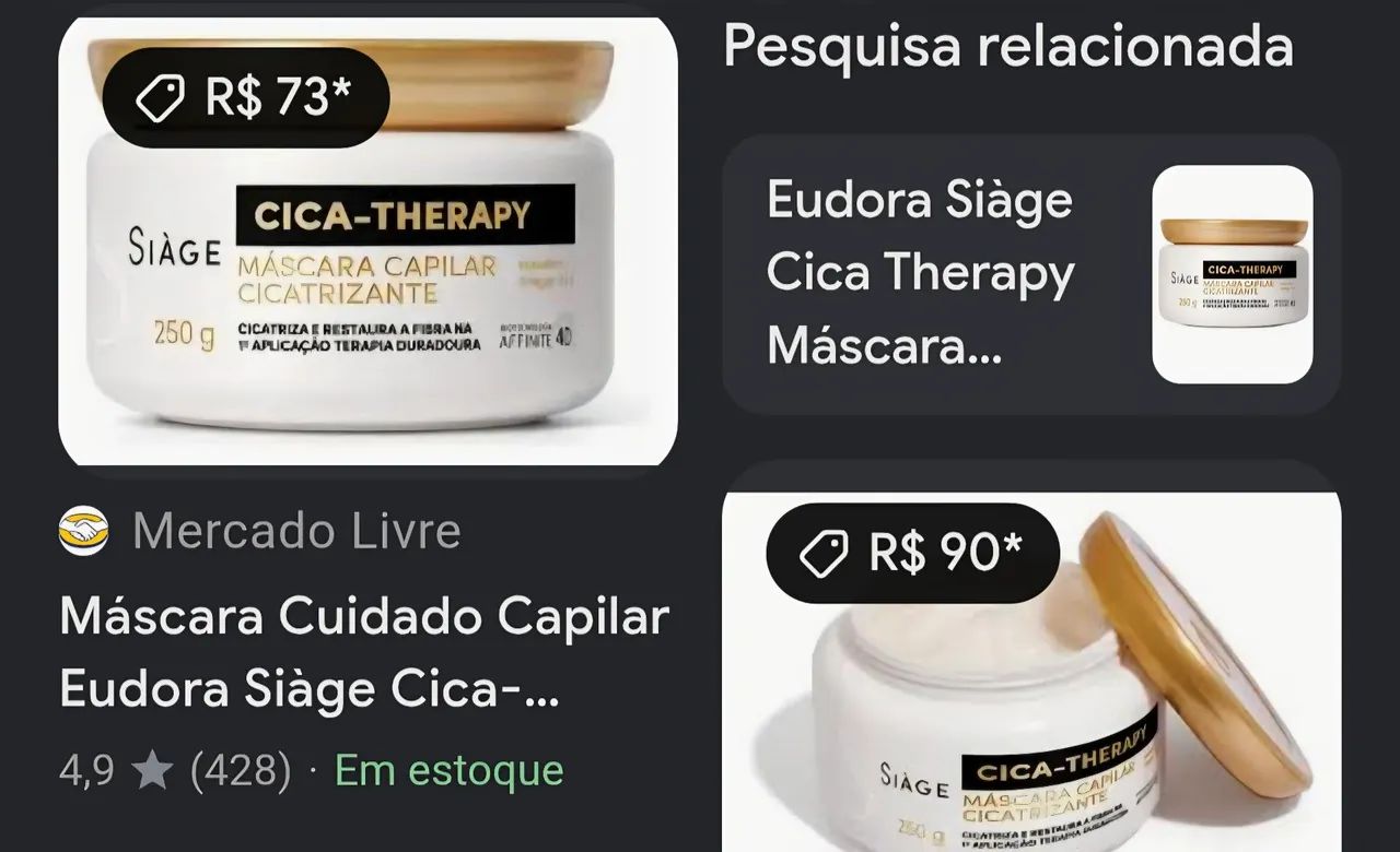 Máscara de cabelo Eudora Siàge Cica Therapy - Foto 3