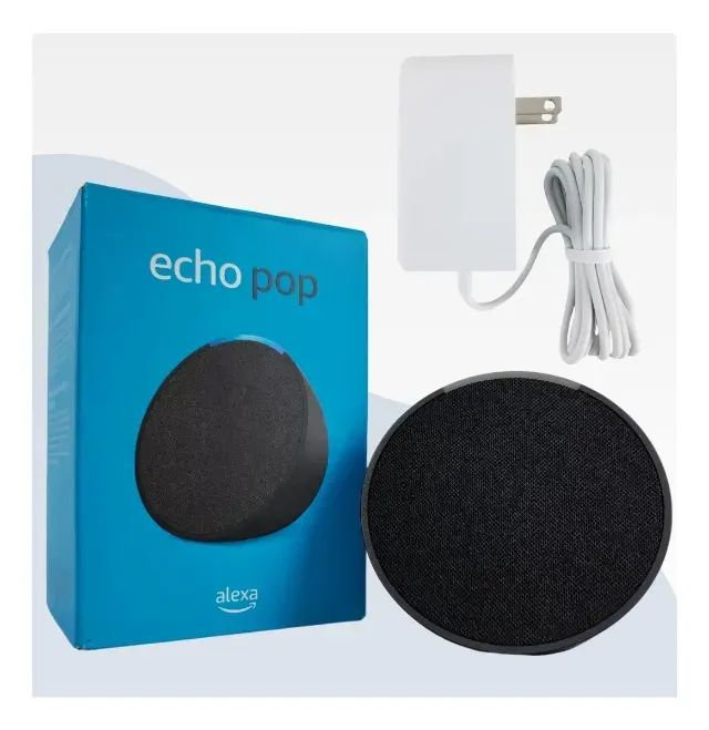 Echo Pop Caixa De Som Inteligente Com Alexa