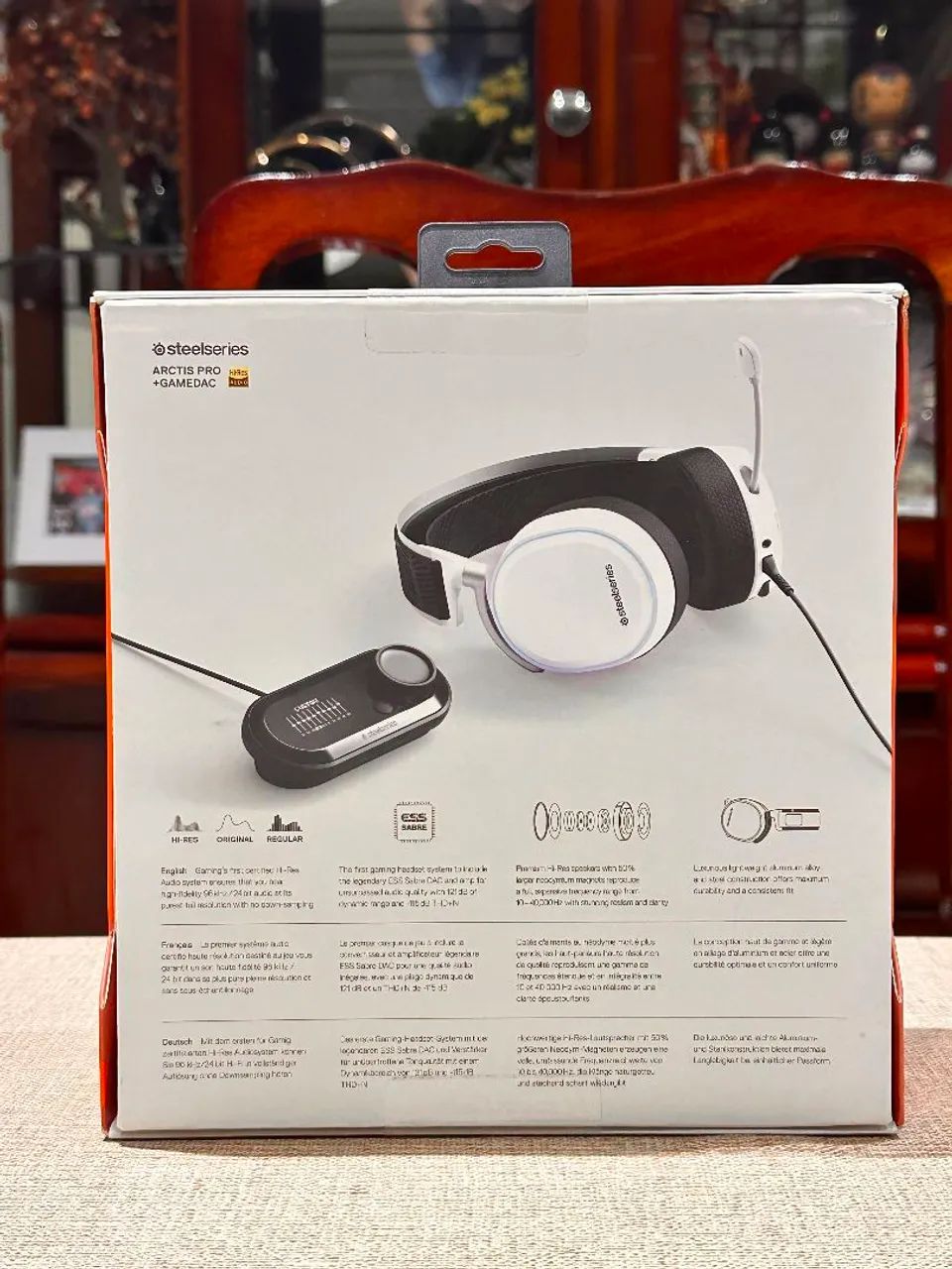 SteelSeries Arctis Pro + GameDAC Branco | Novo Lacrado | NF Amazon