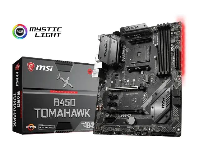 Placa mãe MSI B450 TOMAHAWK (refurbished)