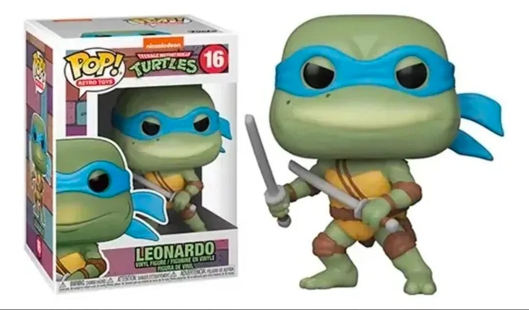 Funko pop tartaruga ninja#16 #17 #18 #19
