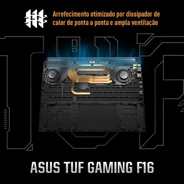 Notebook Asus TUF F-16 RTX 5060 8gb - i5-14450HX - Foto 3