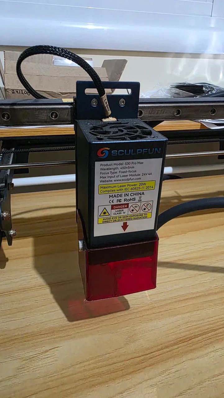 Maquina corte a laser Sculpfun S30 Pro - Completa - Foto 4