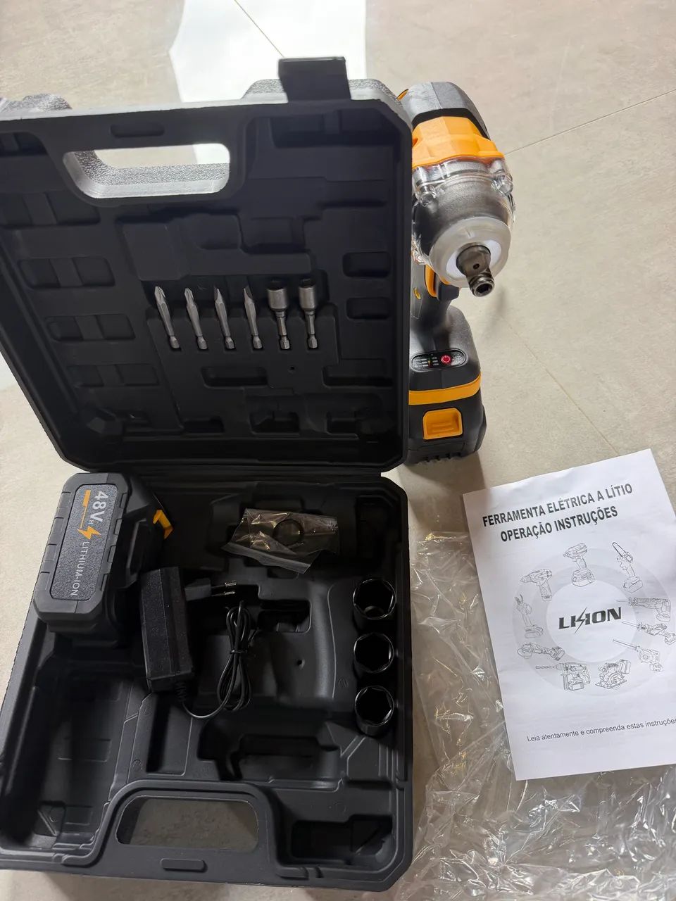 Vendo parafusadeira de impacto nova na caixa ?  - Foto 5