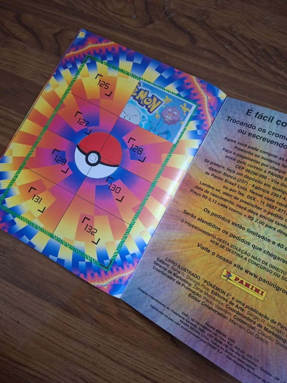Álbum de Figurinhas Pokemon 2 - Foto 4