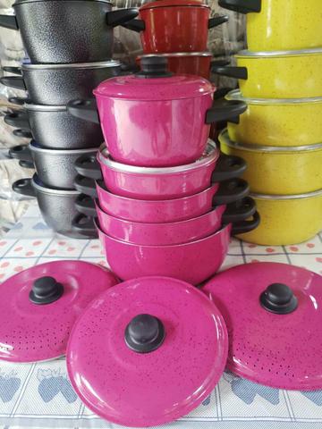 Jogos de panelas de aluminio