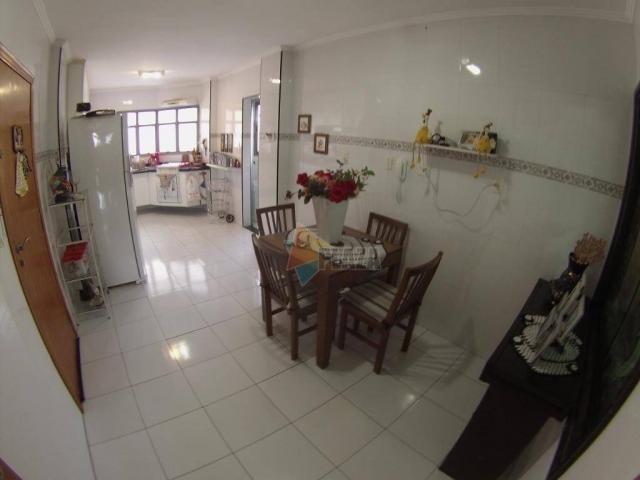 Apartamento com 4 dormitórios para alugar, 135 m² por R$ 3.500/mês - Aviação - Praia Grand - Foto 9