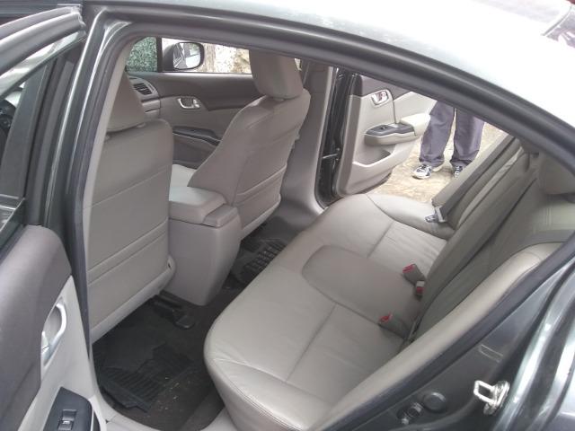Honda civic lxr 2.0, cor cinza automático, flex - Foto 8