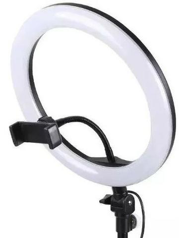 Entrega Grátis!!! Ring Light Foto Make Tripé 2 metros Iluminador Led Com Garantia - Foto 4