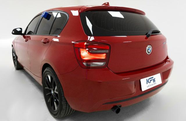 BMW 118i Turbo Gasolina 2013 Vermelho Completo - Foto 4
