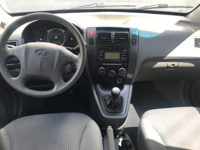 I/Hyundai Tucson GL 2009 COM Kit GAS Prata Muito Conservada - Foto 11