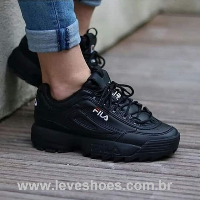 tenis todo preto masculino barato