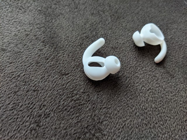 Adaptador Esportivo Pontas Silicone Eartip In Ear Earbuds AirPods Mi Xiaomi Redmi - Foto 2