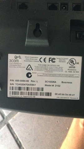 3Com Telefone 2102 10 100M - Foto 2