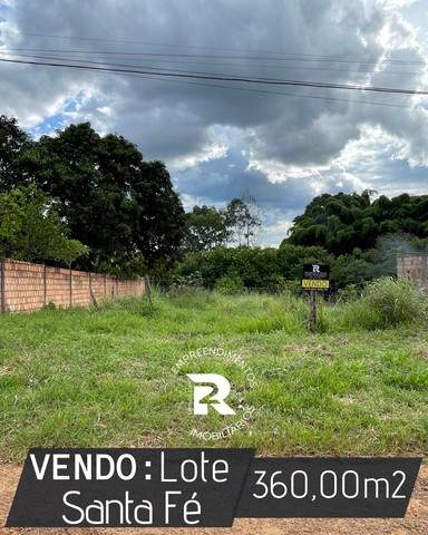 Vendo Lote no Parque Santa Fé. Luziânia/GO COD.89