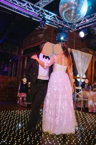 Vestido de noiva de renda - Foto 3