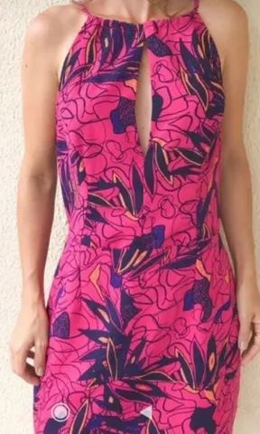 Vestido rosa My Place 