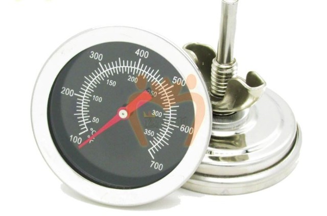 Termômetro P/ Forno Churrasqueira Defumador Profissional Inox   Arduino COD-AP127   - Foto 2