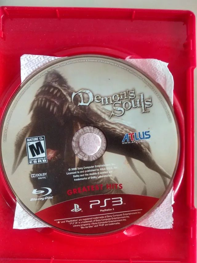 Demon's Souls Greatest Hits - Jogo PS3 Midia Fisica - Sony - Jogos