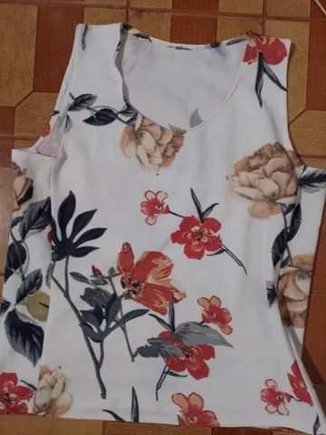 Blusa florida 