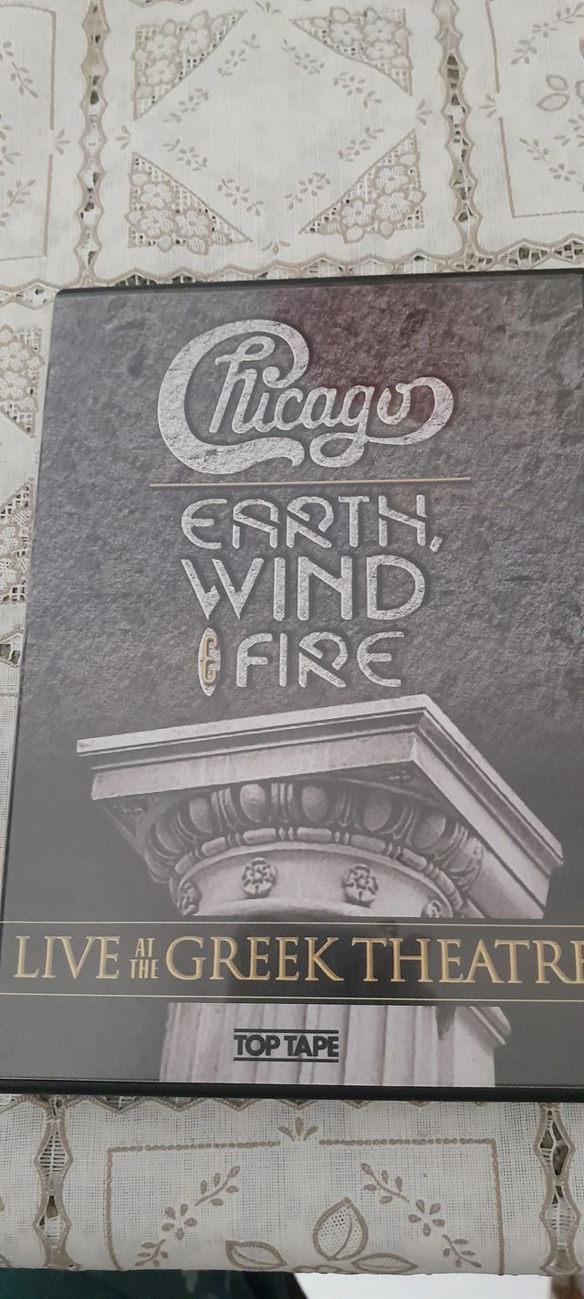Dvd Chicago & earth, wind and fire 