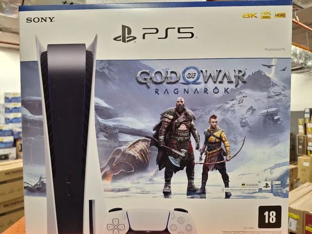 Jogo God Of War Ragnarok Edição Física Playstation 5 Sony