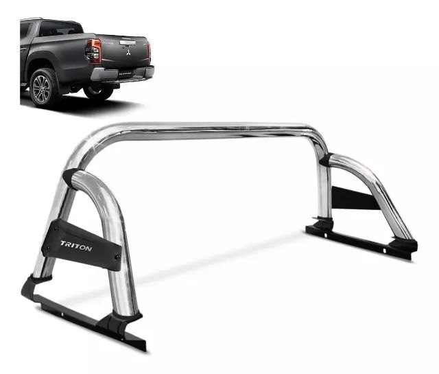 Santo Antonio L200 Triton Sport 2017 2018 2019 Cromado ST