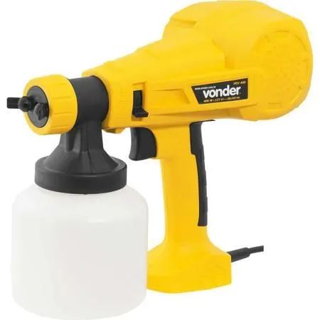 Pistola elétrica para pintura PEV400 400w  - Foto 5