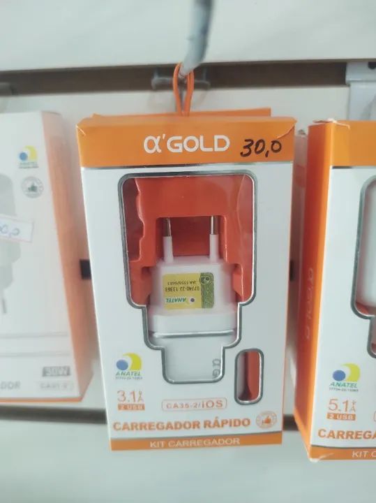 Carregador Rápido 3.1 2usb