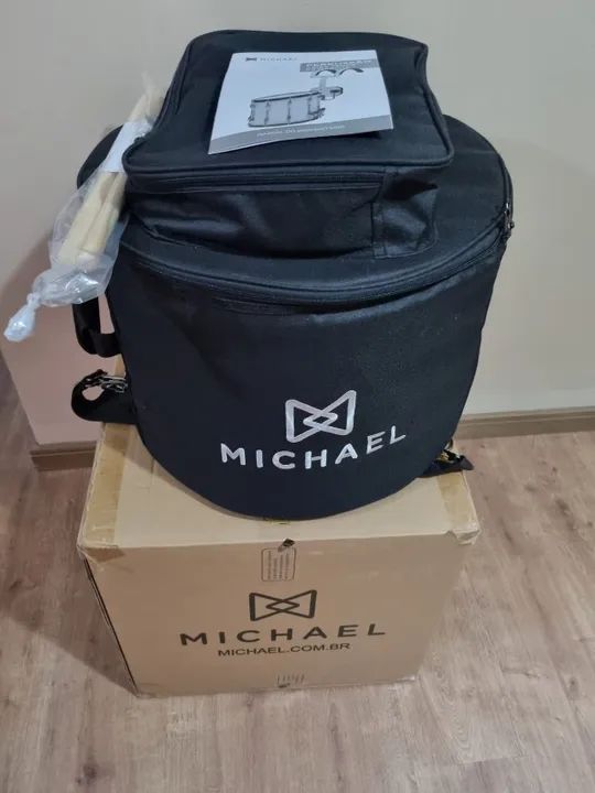 Caixa Tenor De Marcha Michael Com Colete e BAG - 10X no cartão - Envio p/ todo Brasil - Foto 4