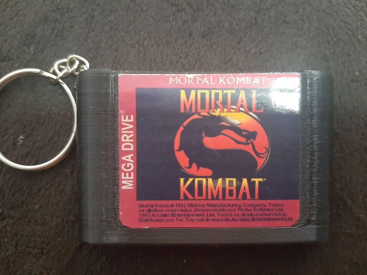 Mortal Kombat chaveiro