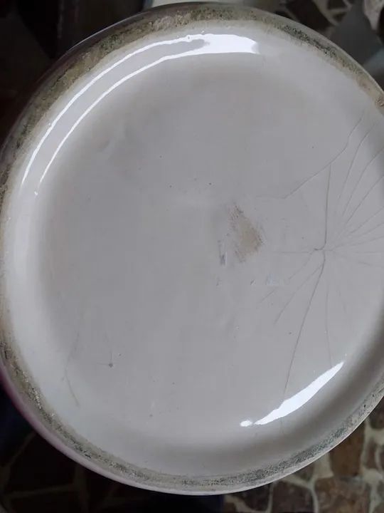 Vaso louça antigo - Foto 3